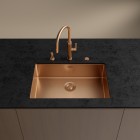 Franke Mythos Masterpiece pull-out spray bateria kuchenna z wyciąganą wylewką miedziana 115.0711.557