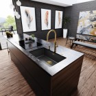 Franke Mythos Masterpiece pull-out spray bateria kuchenna z wyciąganą wylewką złota 115.0711.558