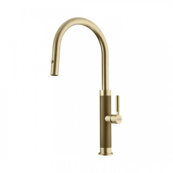 Franke Mythos Masterpiece pull-out spray bateria kuchenna z wyciąganą wylewką złota 115.0711.558