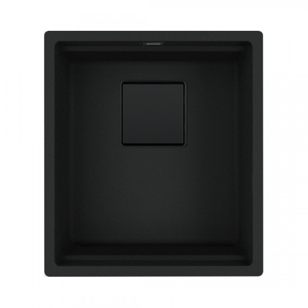 Franke Kanon KNG 110-37 zlewozmywak 41x46 cm Fragranit+ czarny mat 125.0721.149