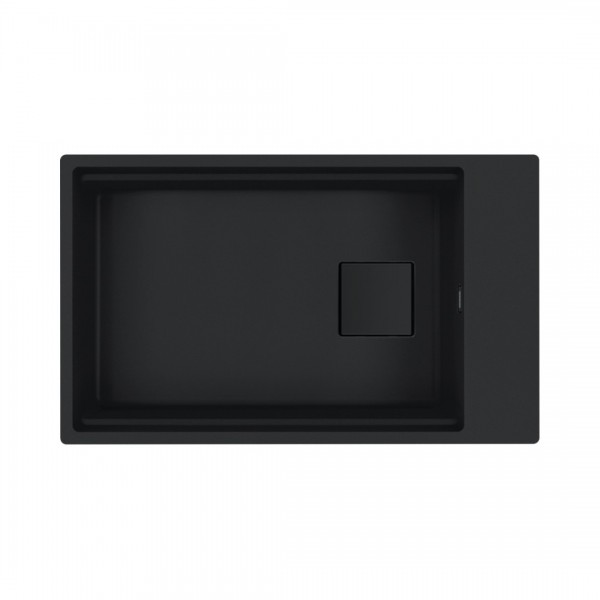 Franke Kanon KNG 110-62 zlewozmywak 76x46 cm Fragranit+ czarny mat 125.0721.161