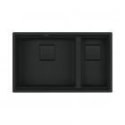 Franke Kanon KNG 120 zlewozmywak 76x46 cm Fragranit+ czarny mat 125.0721.162