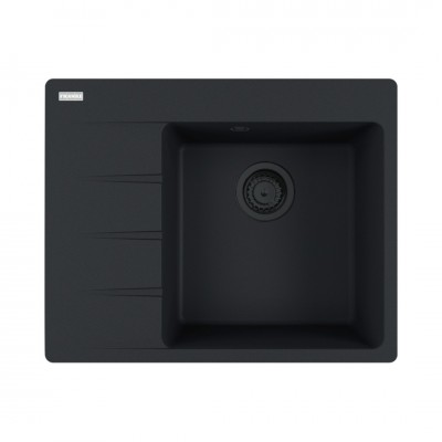 Franke Centro CNG 611-62 TL zlewozmywak 62x50 cm komora z prawej Fragranit+ czarny mat 114.0693.566