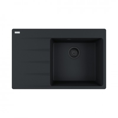 Franke Centro CNG 611-78 TL zlewozmywak 78x50 cm komora z prawej Fragranit+ czarny mat 114.0693.564