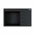 Franke Centro CNG 611-78 TL zlewozmywak 78x50 cm komora z lewej Fragranit+ czarny mat 114.0693.565