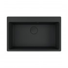 Franke Maris MRG 610-73 zlewozmywak 78x50 cm Fragranit+ czarny mat 114.0693.578
