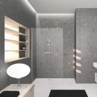 Novellini Kali H ścianka wolnostojąca Walk-in 90 cm KALIH901B