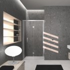 Novellini Kali S drzwi prysznicowe 75 cm KALIS711B