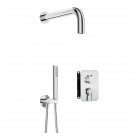 Deante Silia zestaw prysznicowy podtynkowy chrom BXYZ0QSM