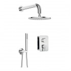 Deante Silia zestaw prysznicowy podtynkowy chrom BXYY0QSM