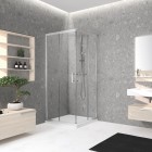 Novellini Kali A kabina prysznicowa kwadratowa 120 cm KALIA1161B+KALIA1161B