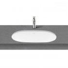 Oltens Gapa umywalka 56x41 cm podblatowa owalna biała 40105000