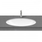 Oltens Gapa umywalka 61x41 cm podblatowa z powłoką Smart Clean owalna biała 40605000