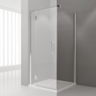 Novellini Modus G ścianka prysznicowa 110 cm boczna do drzwi MODUSF1101K