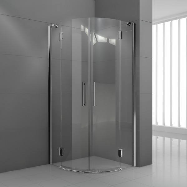 Novellini Modus R kabina prysznicowa półokrągła 80 cm MODUSR801K