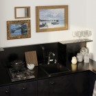 Deante Eridan zlewozmywak granitowy 40x50 cm czarny mat ZQE N104