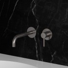 Omnires Y bateria umywalkowa podtynkowa wylewka 21,5 cm nikiel Y1215HLNI