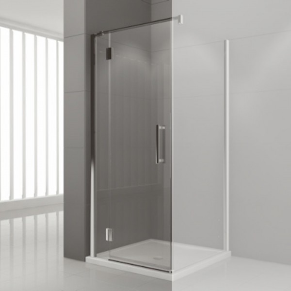 Novellini Modus G drzwi prysznicowe 110 cm lewe chrom MODUSGF110LS-1K