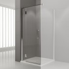 Novellini Modus G drzwi prysznicowe 110 cm lewe chrom MODUSGF110LS-1K