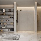 Novellini Kali PH drzwi prysznicowe 100 cm czarny mat KALIPH96-1H