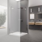 Novellini Brera Lite A drzwi prysznicowe 70 cm część 1/2 prawe chrom BRLTA70LD-1K