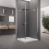 Novellini Brera Lite A kabina prysznicowa prostokątna 75x70 cm prawa chrom 62355