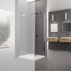 Novellini Brera Lite F ścianka prysznicowa 70 cm boczna do drzwi BRLTF70-1K