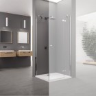 Novellini Brera Lite F ścianka prysznicowa 70 cm boczna do drzwi BRLTF70-1K