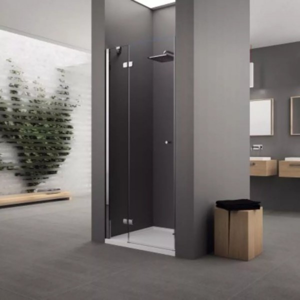 Novellini Brera Lite A-G drzwi prysznicowe 95 cm lewe chrom BRLTA95LS-1K