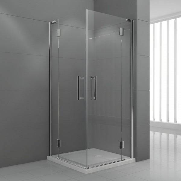 Novellini Modus A kabina prysznicowa kwadratowa 85 cm MODUSA85LS1K+MODUSA85LD1K