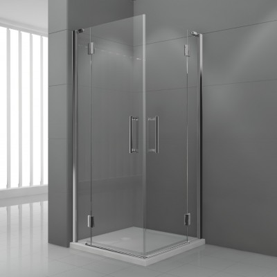 Novellini Modus A kabina prysznicowa prostokątna 100x95 cm lewa chrom 62038