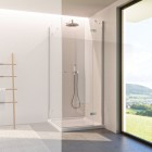 Novellini NH A-G drzwi prysznicowe 70 cm prawe srebrne NHG70LD-1B