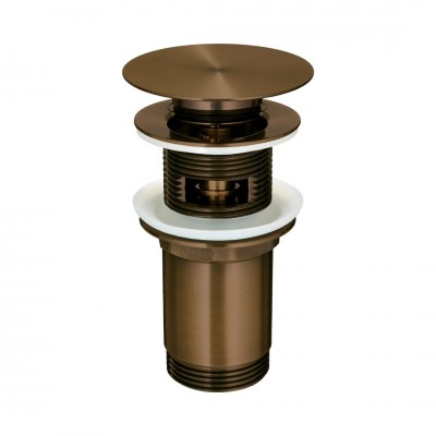 Deante Click-Clack korek do umywalki click-clack brąz szczotkowany NHC_CC0U