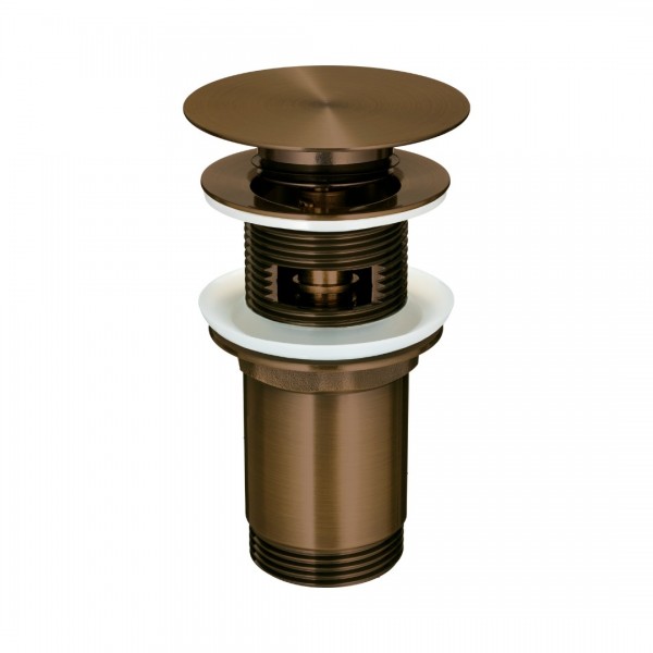 Deante Click-Clack korek do umywalki click-clack brąz szczotkowany NHC_CC0U