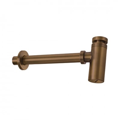 Deante syfon do umywalki butelkowy brąz szczotkowany NHC_C31K