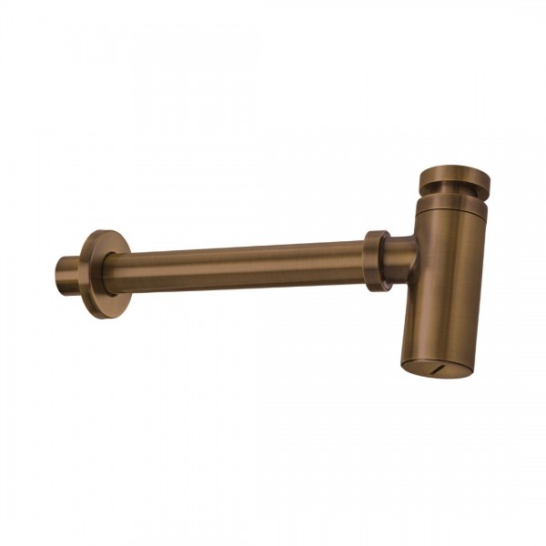 Deante syfon do umywalki butelkowy brąz szczotkowany NHC_C31K