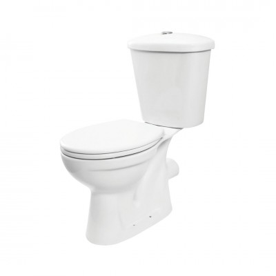 Deante Funkia miska WC + zbiornik + deska WC wolnoopadająca biała CDFD6LPS