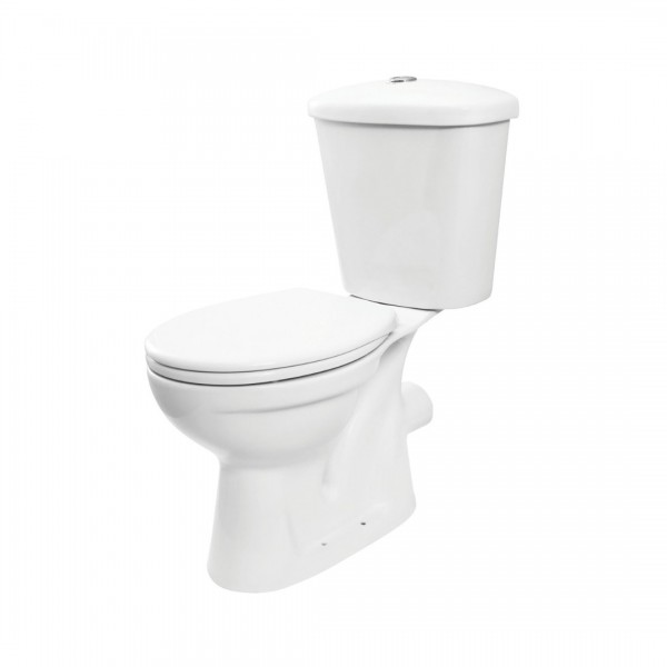 Deante Funkia miska WC + zbiornik + deska WC wolnoopadająca biała CDFD6LPS