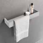 Novellini półka wisząca 30 cm z wieszakiem biały mat R90AKFMPS30-U