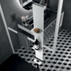 Novellini półka wisząca do montażu na szybie biały mat R90AKFPO1290-U