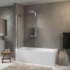 Novellini Aurora 1 parawan 1-częściowy 70x150 cm AURORAN1701K