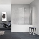 Novellini Young 2.0 1BSV parawan 2-częściowy 120x150 cm prawy Y21BSV120D1K