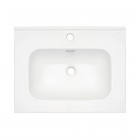 Deante Tubo umywalka 60,3x46 cm wpuszczana biała CTU_6U6W