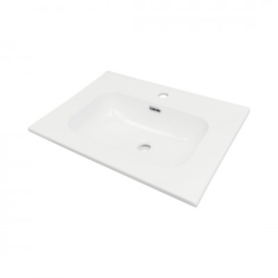 Deante Tubo umywalka 60,3x46 cm wpuszczana biała CTU_6U6W