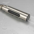 Deante Momi bateria kuchenna z wyciąganą wylewką stal szczotkowana BKM_F73N