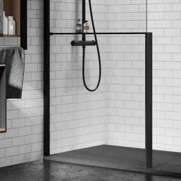 Novellini Frame Kit zestaw z półką lewy biały mat R90AKFBPOS-U