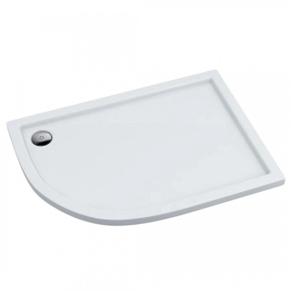 Novellini Kali R brodzik asymetryczny 80x100 cm prawy MNQ100806D30