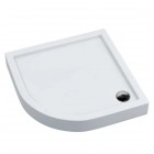 Novellini City R brodzik półokrągły 80x80 cm VRQ801430