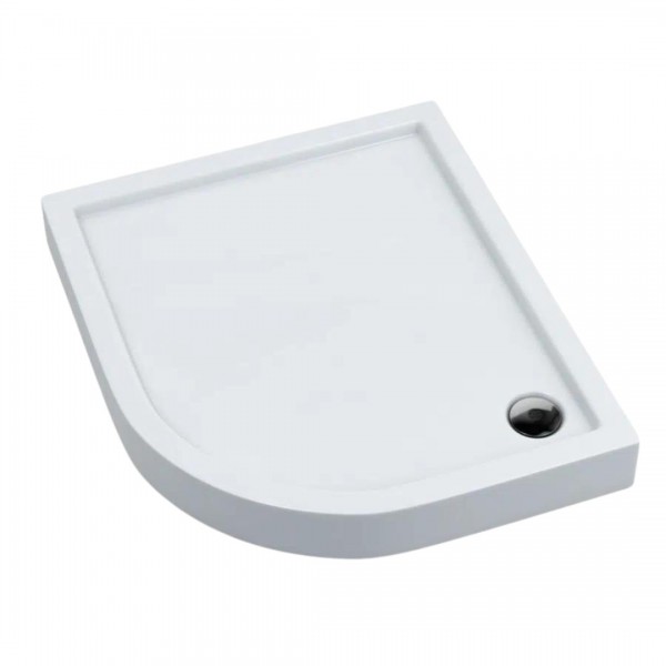 Novellini City R brodzik asymetryczny 100x80 cm lewy MNQ8010014S30