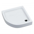 Novellini City A brodzik półokrągły 90x90 cm biały VRS9017-30